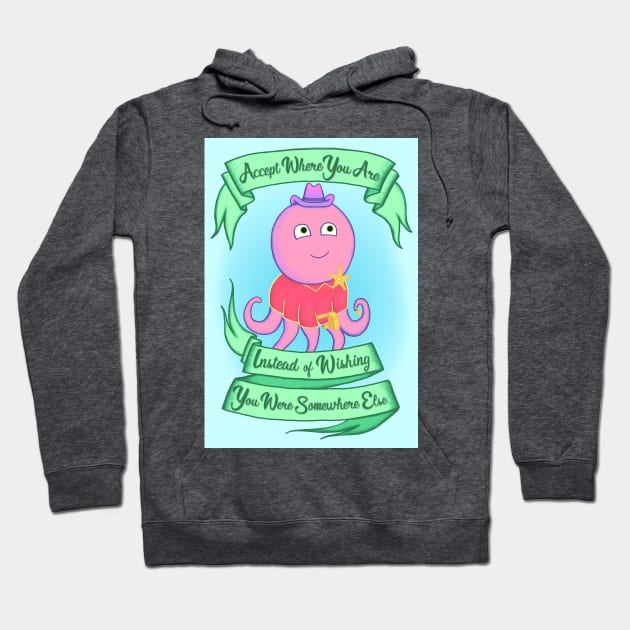 The Midnight Gospel Octopus Sheriff Hoodie by cgouge.art